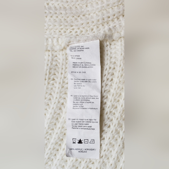 M Open Back Sweater w Knot - Picture 8 of 10